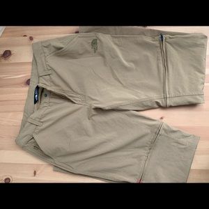 The north face zip off hiking pants